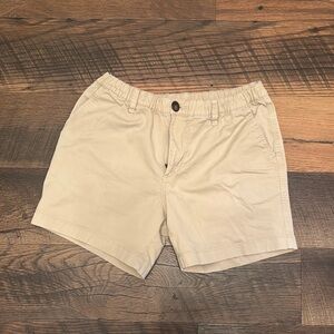 Chubbies Tan Flat Front Men Shorts